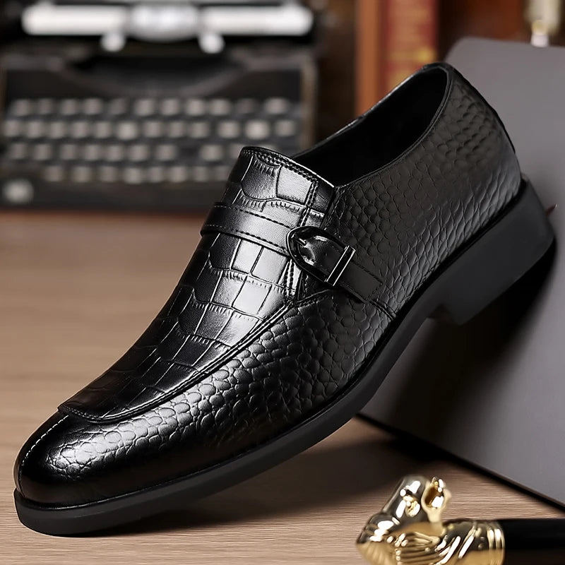 New Arrival Mens Leather Oxford Shoes Handmade Man Formal Dress Footwear Outdoor Casual Male Walking Shoes Simple Business Shoes