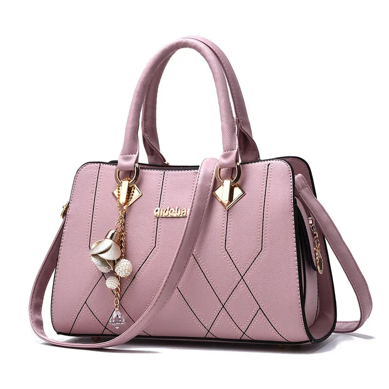 Bags for Women  New Luxury Design Fashion Casual Wild Commuter Handbag Big Bag Shoulder Messenger Bag