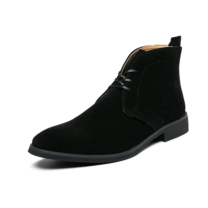 Golden Sapling Chelsea Boots Men's Retro Leather Shoes Casual Business Party Boot Men Leisure Formal Footwear Chaussures Hommes