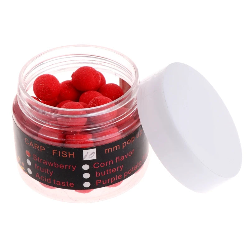 1 Box Carp Floating Fishing Lure Artificial Baits Beads Up Flavor Smell Bal