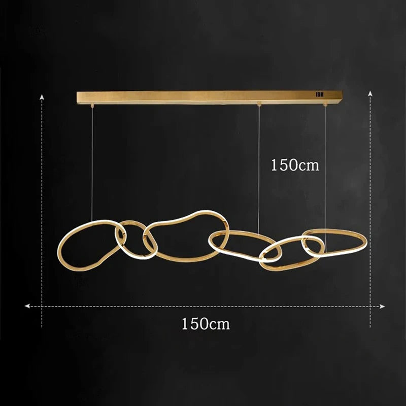 Modern home decor led lights pendant light lamps for living room Chandeliers for dining room hanging light indoor lighting