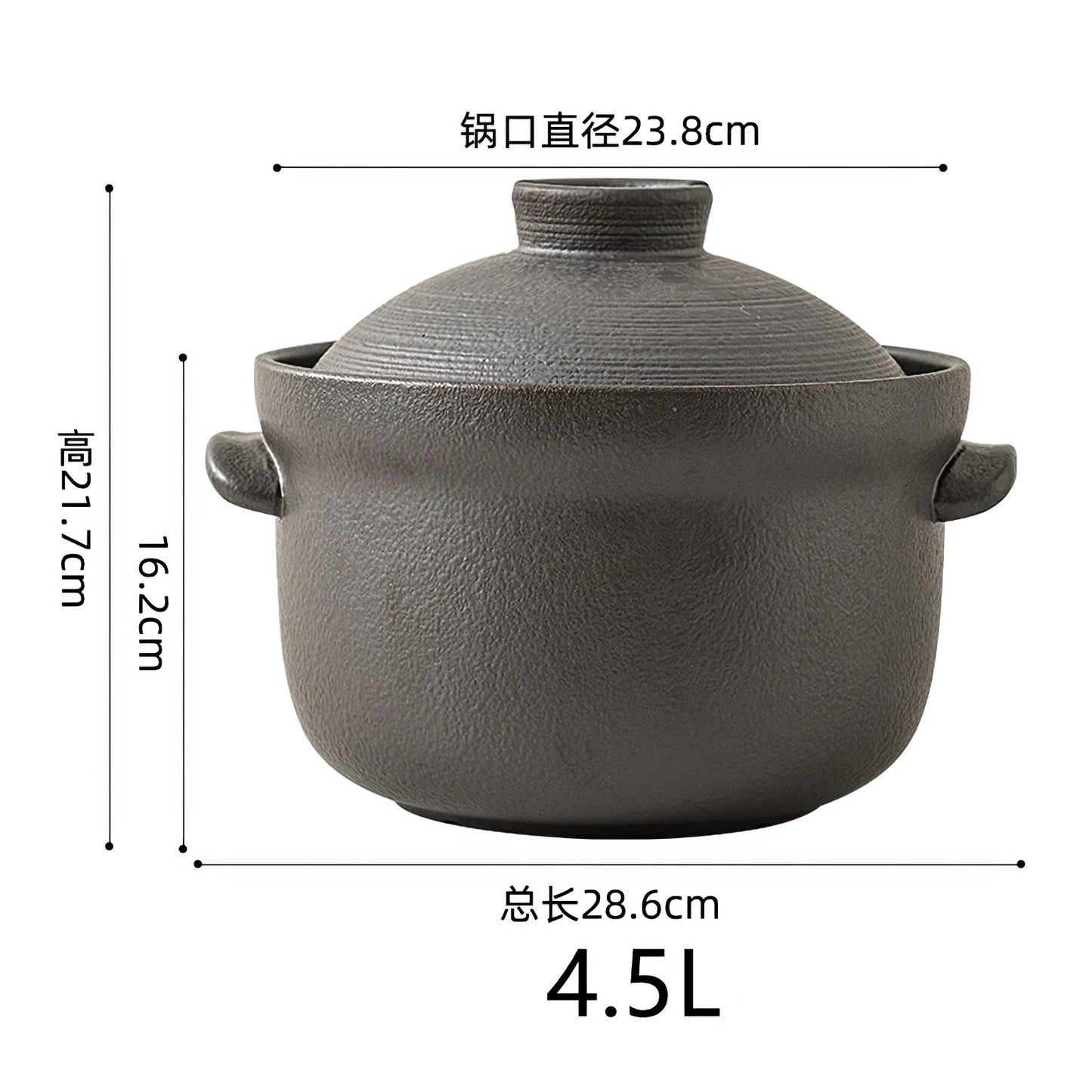 Ceramic Pot Cooking Japanese Style Clay Casserole  Kitchen Cookware Stew Pot Big Soup Pan Cooking Saucepan Korean Cookware