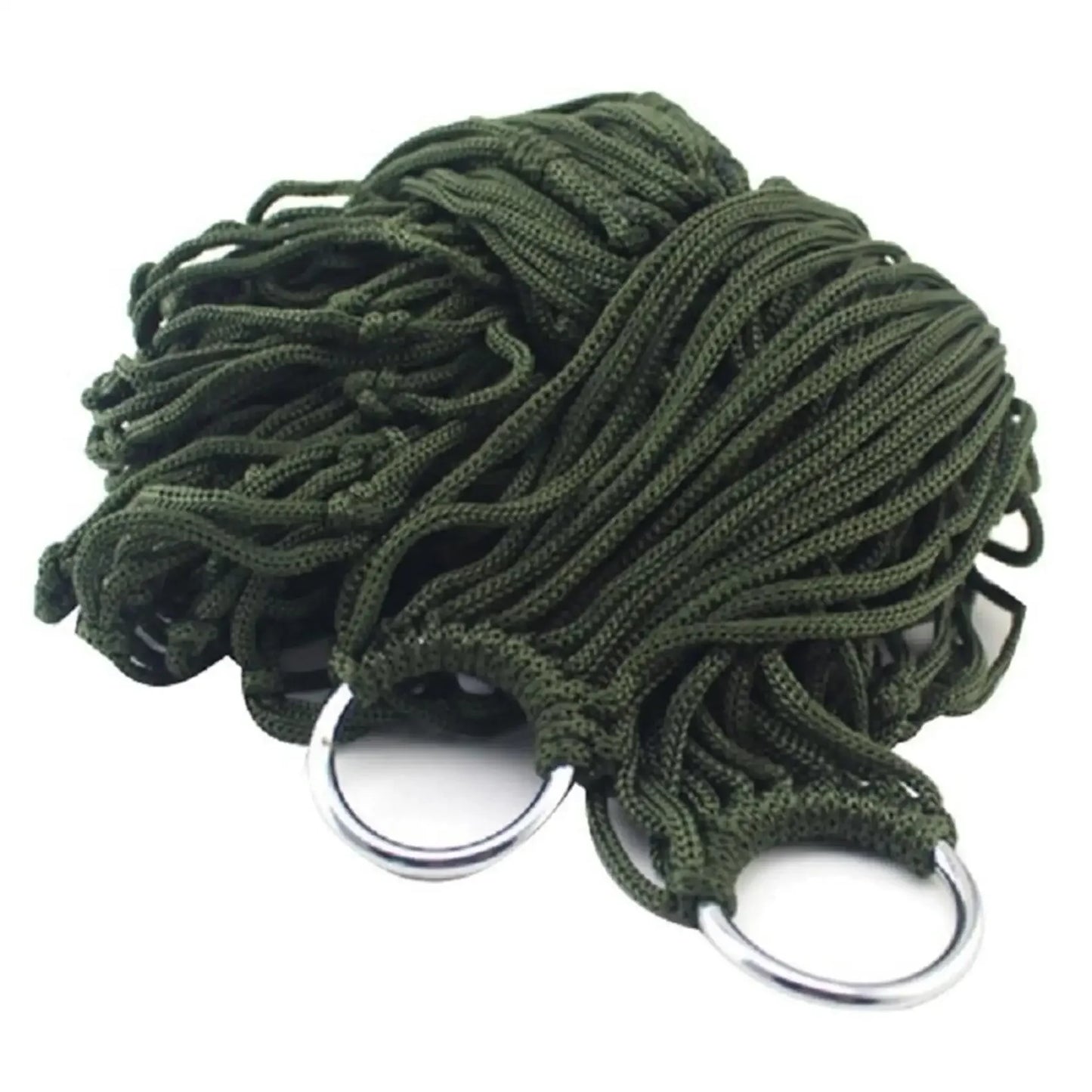 1/3/5PCS Portable Garden Outdoor Thickened Nylon Rope Hammock Indoor Mesh Hammock Portable Simple Hammock Swing Chair Camping