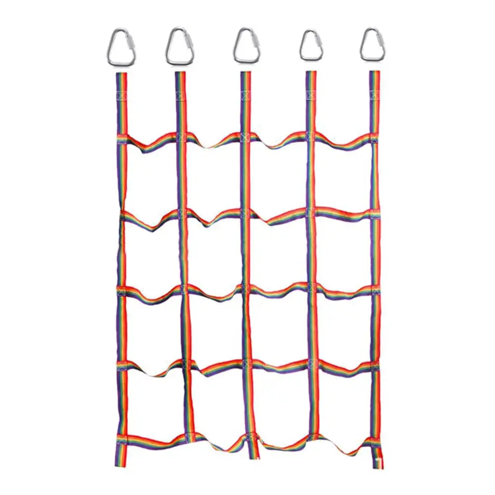 Kids Climbing Wooden Rope Ladder for Kids Wooden Swing Outdoor Game Toy 5-level Ladder Playground Indoor Kids Climbing Toys