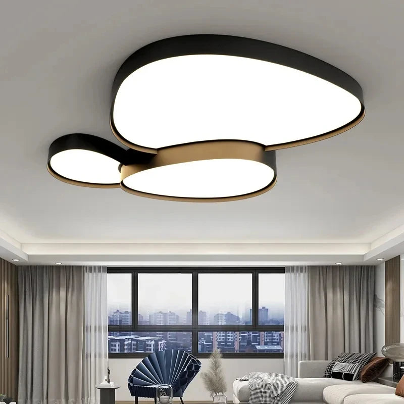 Remote Control Living Room Light Modern Simple LED Ceiling Lamp Lustre Home Creative Indoor Lighting Bedroom Dining Room Fixture
