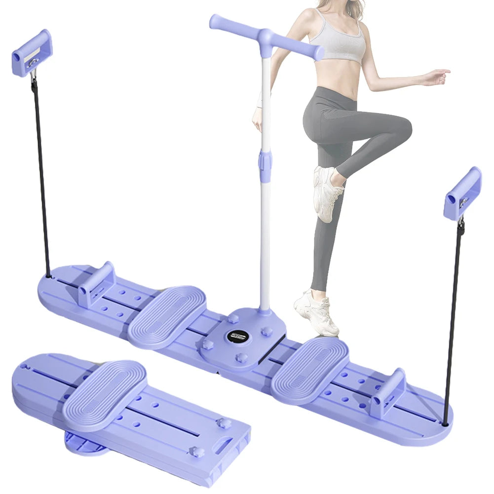 Fitness Ski Machine Simulated Ski Trainer Multi-Function Pelvic Floor Muscle Exercise Equipment Non Slip for Full Body Workout