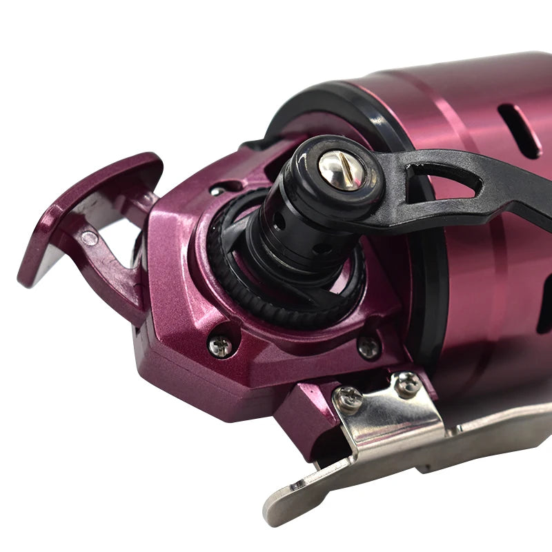 Enclosed Metal Fishing Reel Outdoor Slingshot Fishing Accessories Applicable Multi-Scene Fishing Reel Spool 6+1BB Fishing Reel