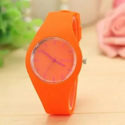 Reloj Mujer 2021 Women's Watches Famous Brand Quartz Watch Women Fashion Casual Sports Silicone Wristwatch Hot Kobiet Zegarka