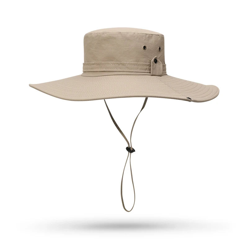 Adjustable Outdoor Fishing Hat Sunscreen Protection Breathable Sunshade Foldable Men Women Hiking Camping Casual Fishing Cap