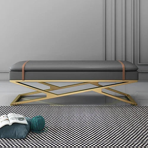 Bathroom Luxury Shoes Bench Nordic Makeup Bedroom Stool Living Room Entrance Design Meuble Design Decoration