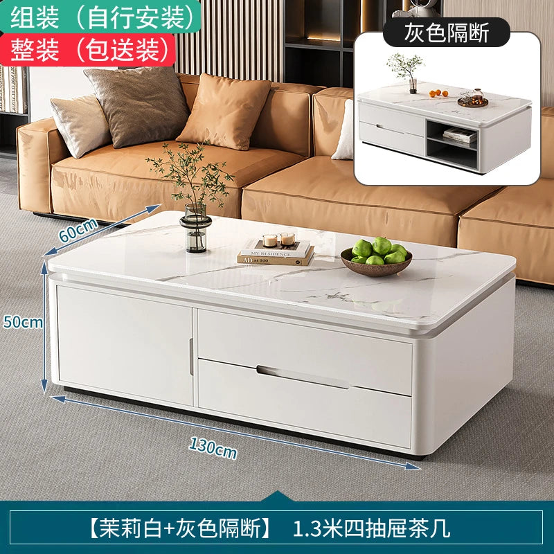 Living Room Coffee Tables Minimalist Modern Effect Coffee Table Premium Unique Table Basse De Salon Living Room Furniture
