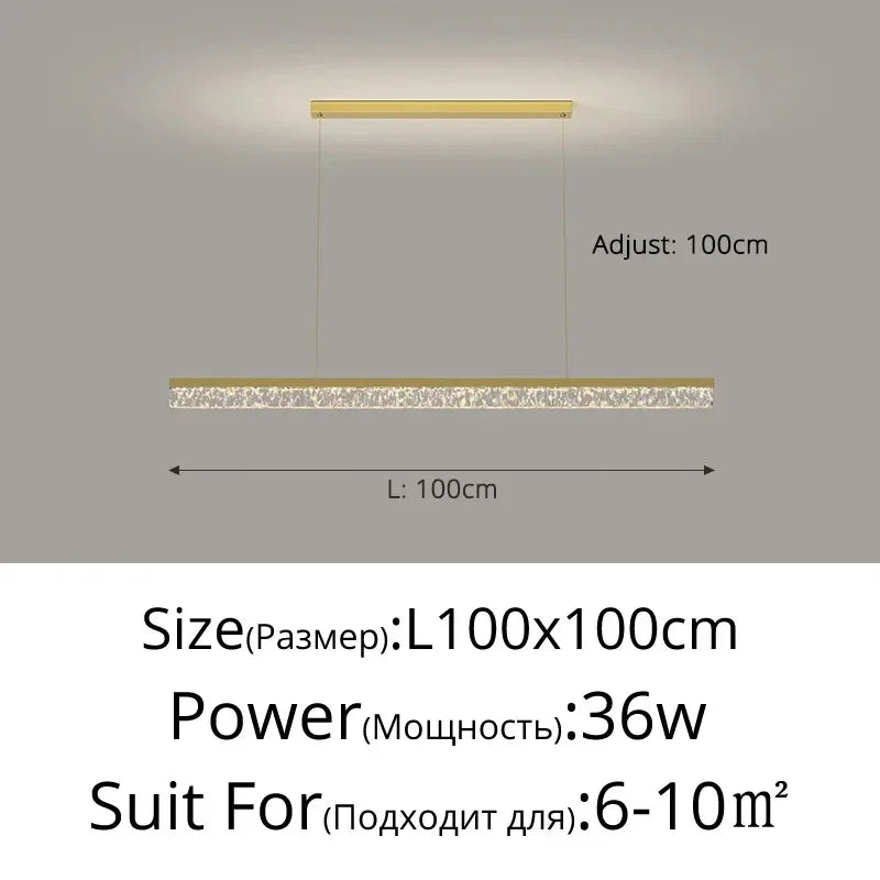 Home Decoration Chandelier Modern Light Luxury LED Ceiling Lamp For Living Room Bedroom Home Decor Indoor Lighting Light Fixture