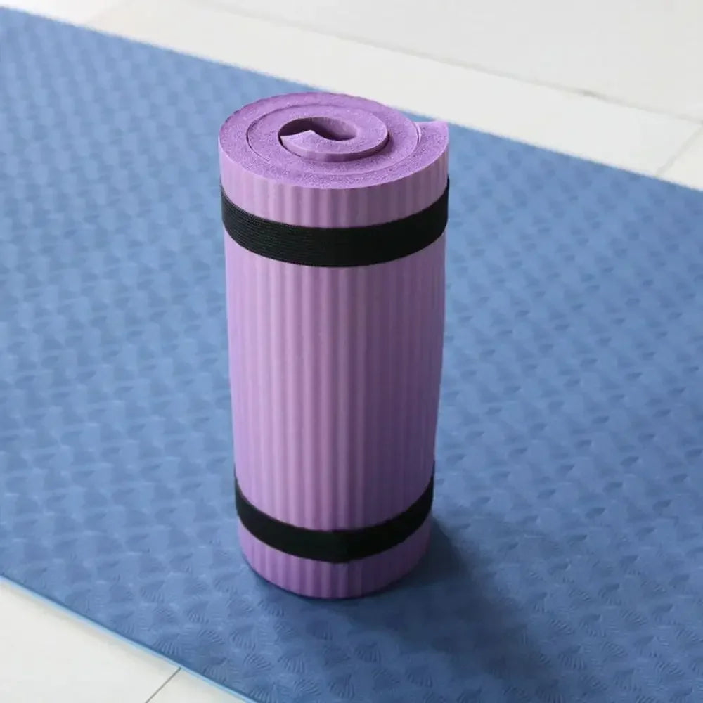 1PCS 1.5cm Super Thick Yoga Knee Pad Non-slip Foam Yoga Mat Fitness Mat Fitness Exercise Pad Fitness Equipment Gym Mat Cushions