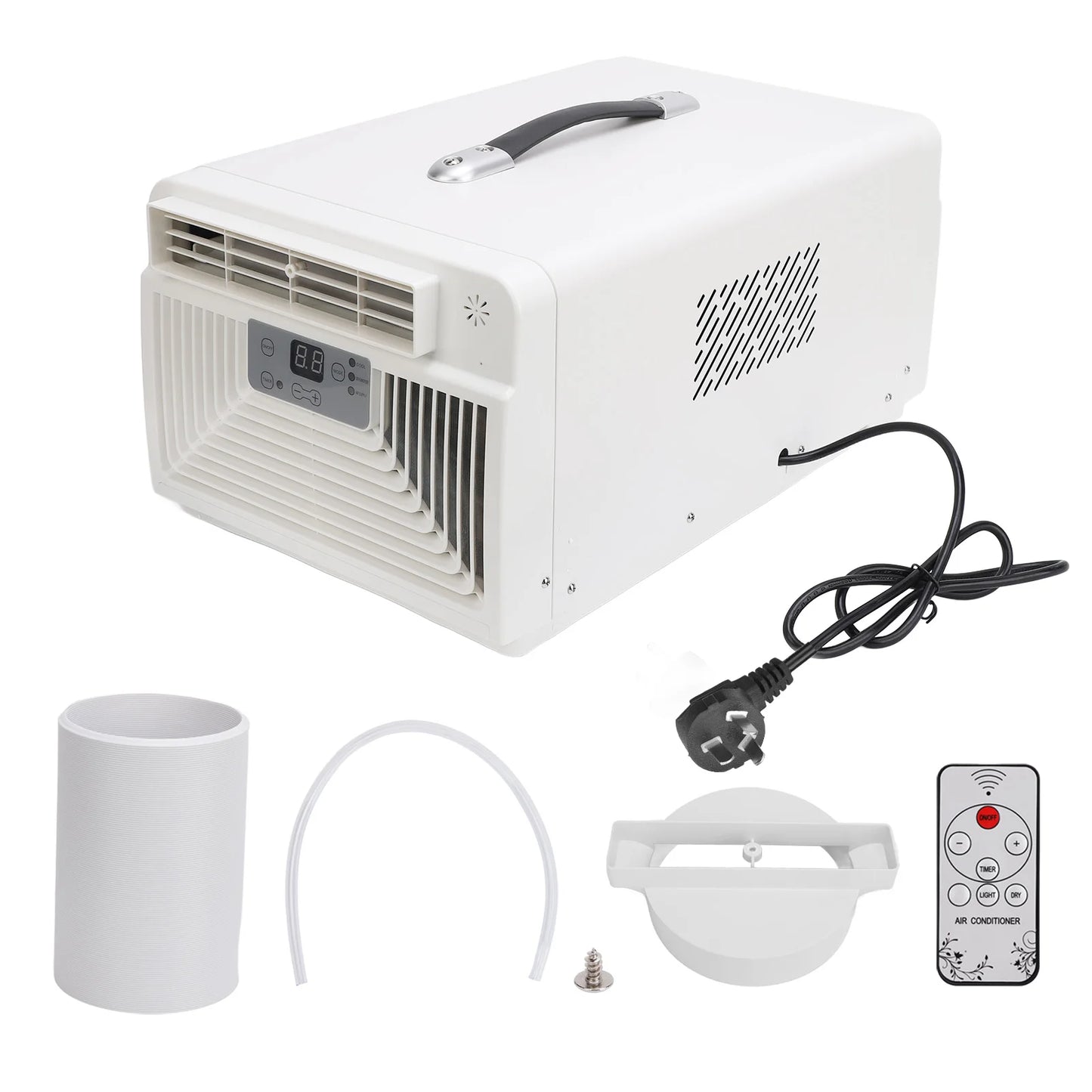 Portable Air Conditioner Rapid Cooling Mini AC Unit Air Conditioning Fan for Dorm Kitchen Study Room Rent Home Office Camping Pe
