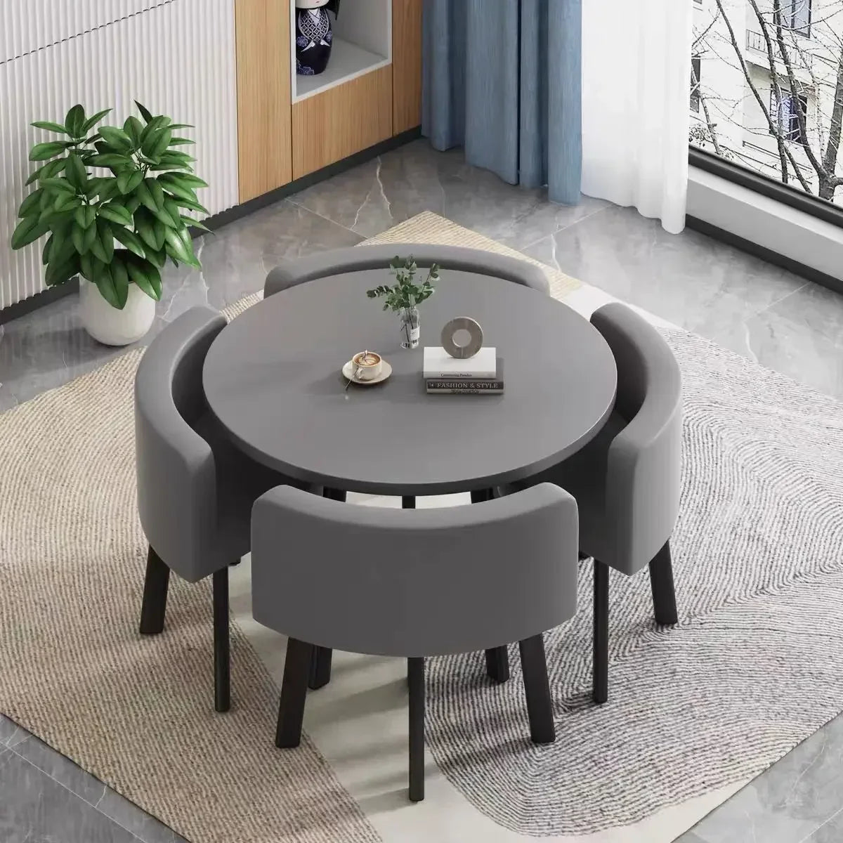 Storage, Dining Table,holddining Table Set  Store, Shop, Negotiation, Comedor Compacto Reception, Round Table
