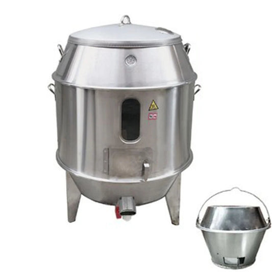 Vertical Charcoal Forno Stainless Steel Duck Chicken Oven Commercial Meat Roast Stove Goose Crispy Pork Belly Hanging Oven