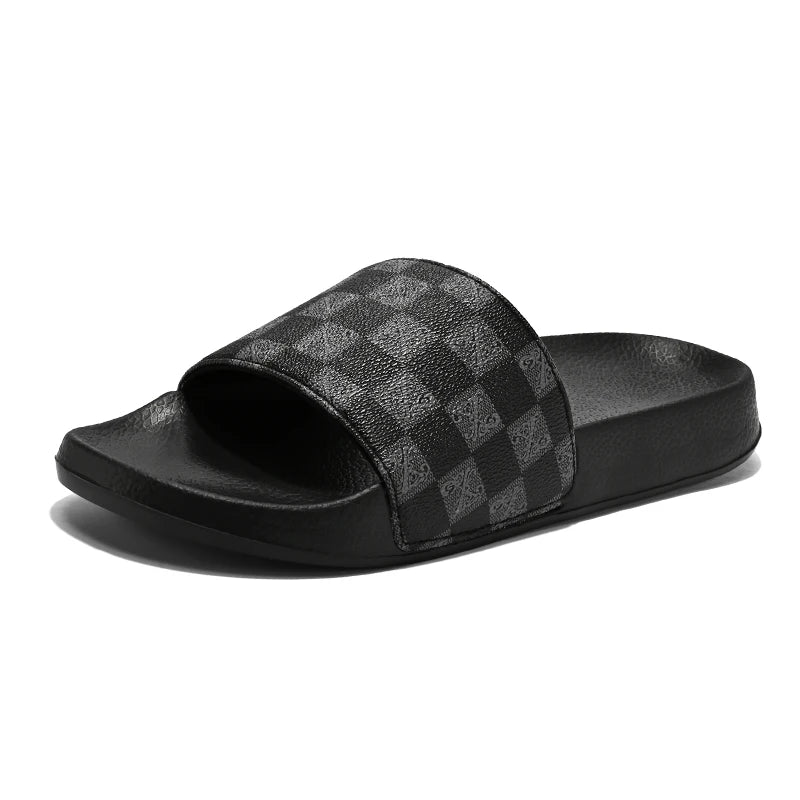 Men's Slippers 2025 Summer Outer Wear Men's Non-Slip Anti-Odor Casual Outdoor Beach Slippers