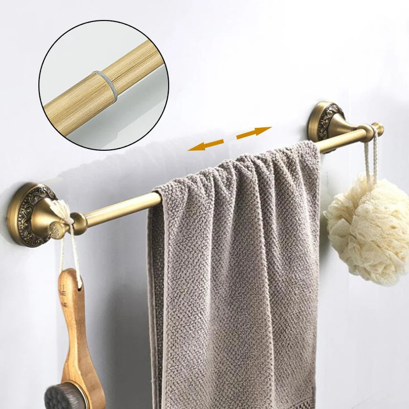 Bathroom Accessories Antique Bronze Towel Shelf Toilet Paper Holder Soap Holder Towel Rack Tumble Holder Antique Bronze ELF4001
