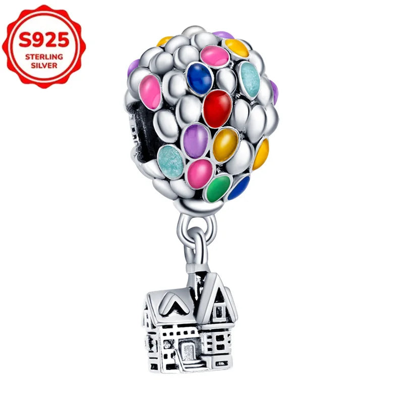For Original Women 925 Bracelet Bangle Pendant Charm Disney Stitch 925 Sterling Silver Boutique Bead DIY Jewelry Gift New in Hot