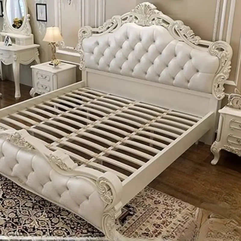 Multifunctional Storage Double Bed European Minimalist Camping Pliable Double Bed Luxury Modern Camas De Dormitorio Furniture