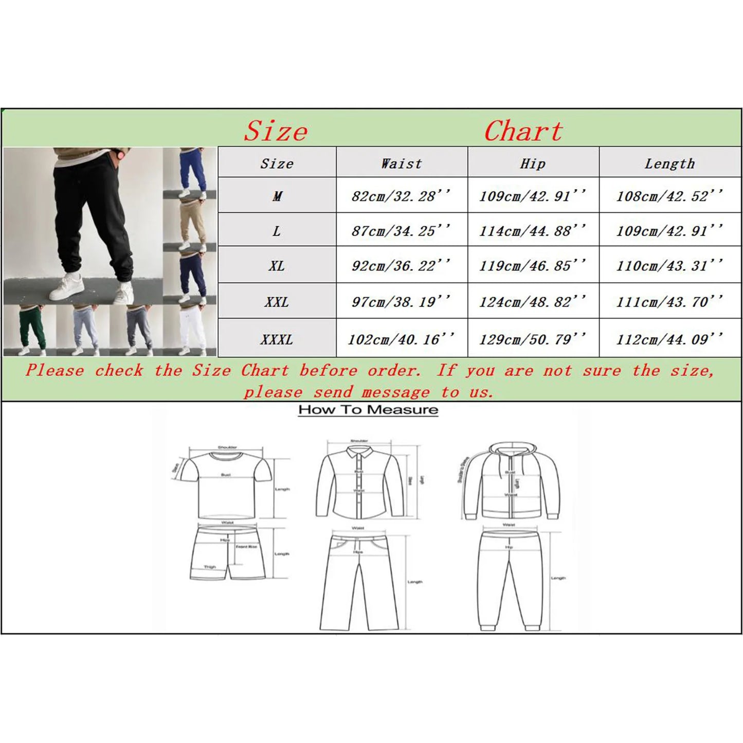 Outdoor Jogger Fitness Running Sweatpants For Men's Black High Waist Drawstring Sport Casual Pants With Pockets Baggy Trousers