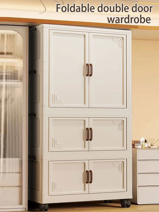 Multi-specification Large Capacity Wardrobe Foldable Easy Install Clothes Storage Cabinet  Organizer for Home