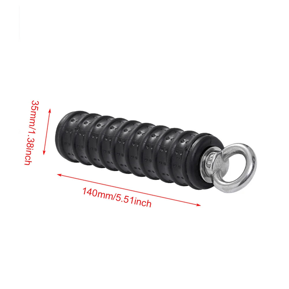 Push Down Single Gym Handle Fitness Pull Down Heavy Exercise Hand Grip Heavy Duty Exercise Handle for Cable Machine Pulleys