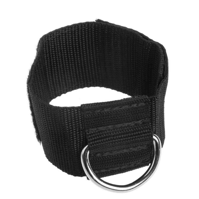 Fitness  D-Ring Ankle Straps Foot Support Adjustable Ankle Protector Gym Leg Pulley with Buckle Sports Feet Guard