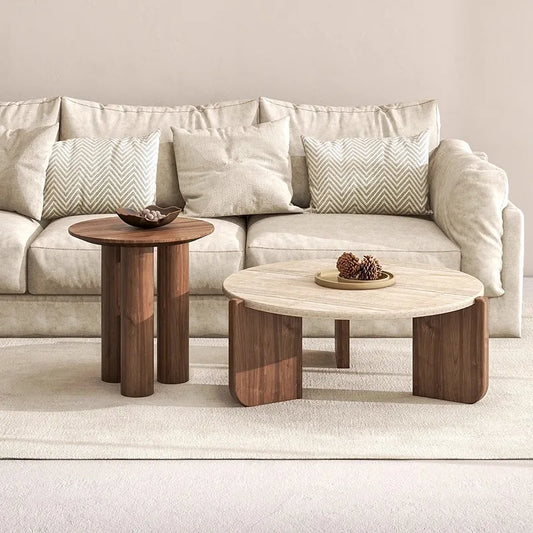 Unique Minimalist Coffee Table Living Room Luxury Nordic Modern Side Table Designer Round Center Mesa Auxiliar Home Furniture