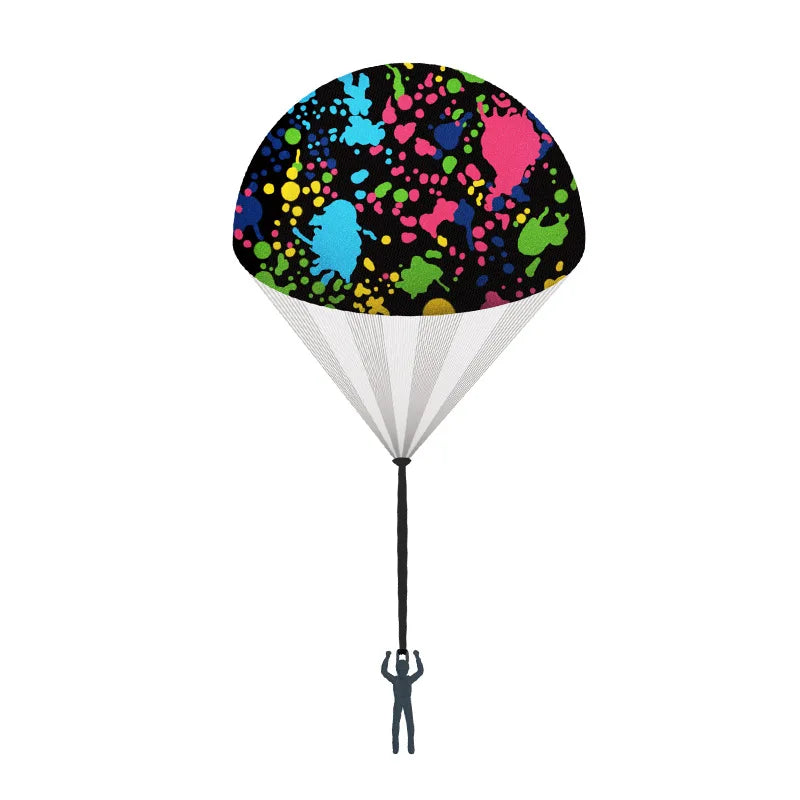 Hand Throw Parachute Army Man Flying Toys for Kids Tangle Free Throwing Toy Parachute kids Outdoor Toys