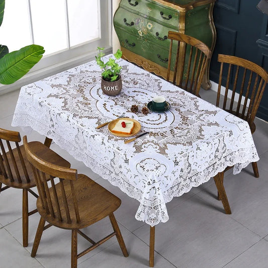 Lace Universal Tablecover Classical Wedding Tablecloth Decoration New Style Minimalist Home Dining Table Coffee Table Cloth
