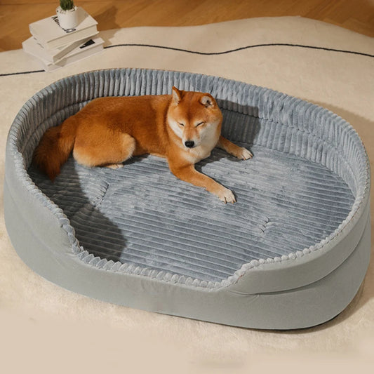 BOOTEELY All Seasons Large Dog Golden Retriever Bed Large Summer Corgi Sleeping Mat House Dog Mat