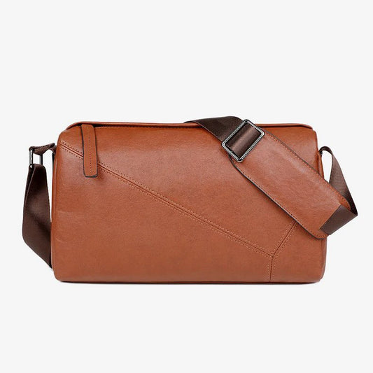 New Fashion Luxury Men's Handbags Cow Genuine Leather Male Shoulder Bag Men Real Natural Leather Crossbody Bag Messenger Bags