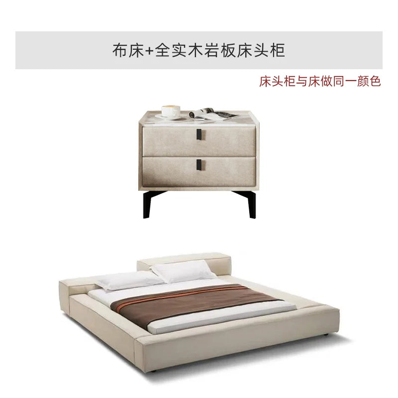 Under Storage Multifunctional Bed Luxury Double Nordic King Size Bed Frame Nightstands Hotel Camas Matrimonial Home Decoration
