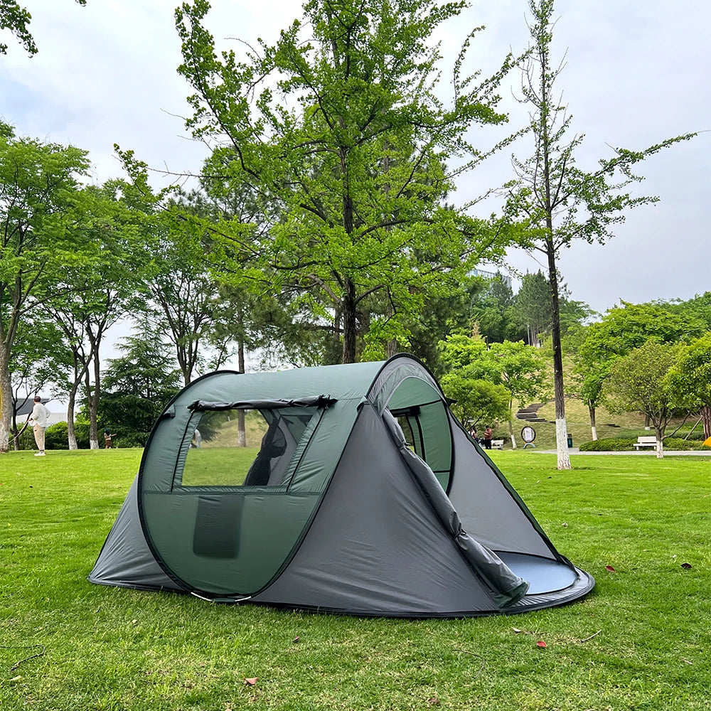 1 camping tent, waterproof sun protection tent, mountaineering camping tent, travel tent, suitable for camping and hiking trips