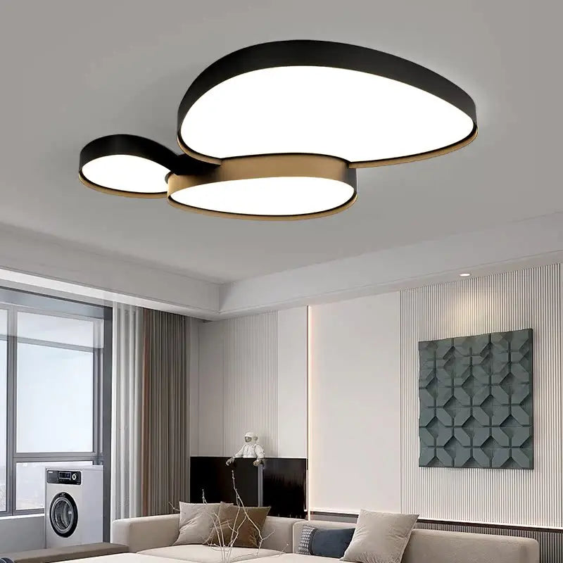 Remote Control Living Room Light Modern Simple LED Ceiling Lamp Lustre Home Creative Indoor Lighting Bedroom Dining Room Fixture