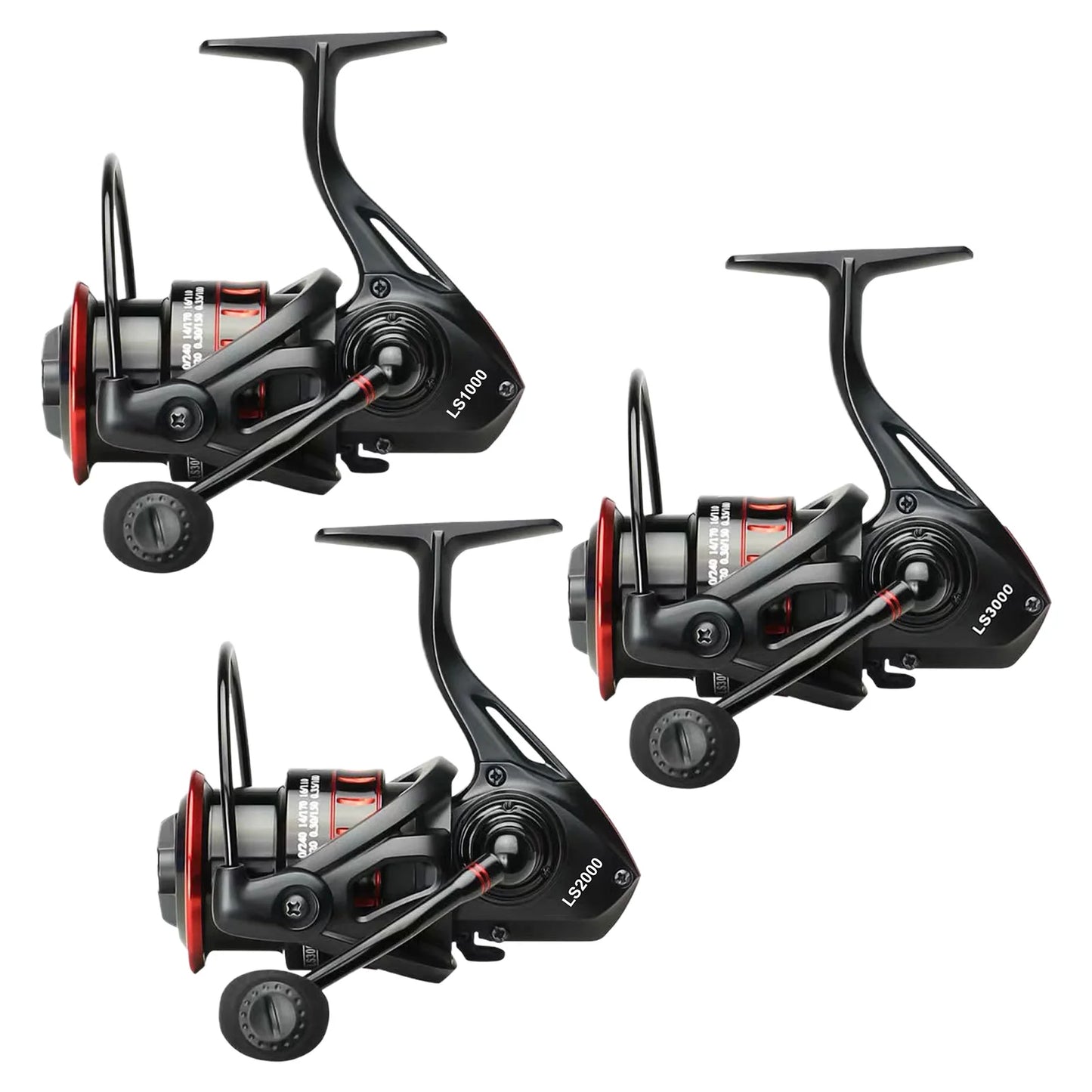 Fishing Reel Angling Wire Wheel Ergonomic Anti-Slip Fishing Reel for Offshore Crappie Bass Inshore Ice Catfish Freshwater