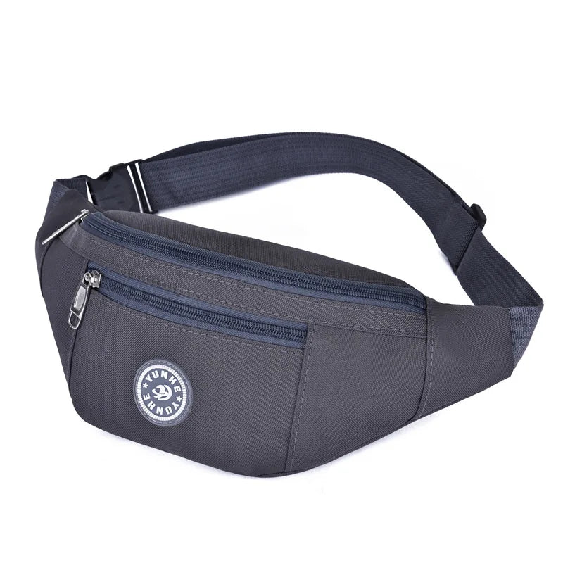 Men Waterproof Belt Bag Fashion Chest Pack Male Waterproof Waist Bag Outdoor Sports Fanny Pack Men's Travel Shoulder Bags