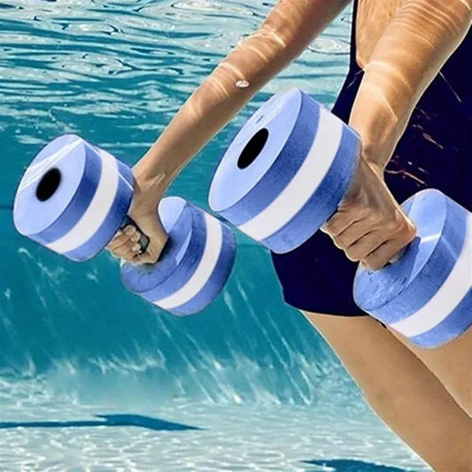 2Pcs Water Dumbbell Water Sports Men's and Women's Fitness Dumbbell Water Fitness Sports, Swimming Fitness Water Sports