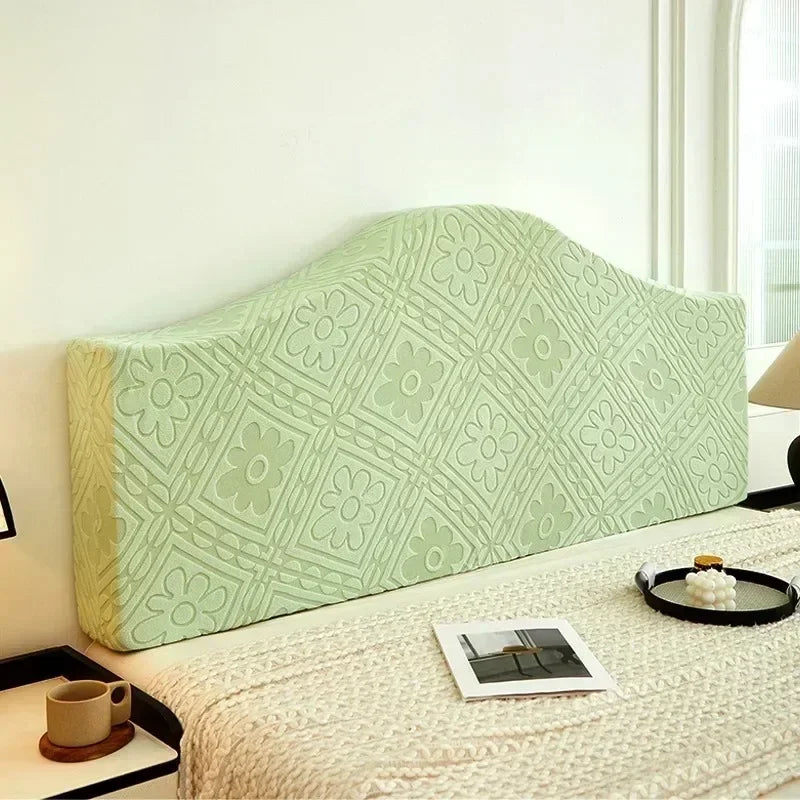 120/150/180/200/220cm Full-inclusive Bedhead Cover Solid Color Bedside Backrest Protection Headboard Dust Cover Bedroom Decor