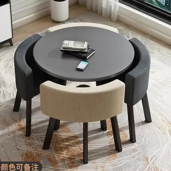 Storage, Dining Table,holddining Table Set  Store, Shop, Negotiation, Comedor Compacto Reception, Round Table