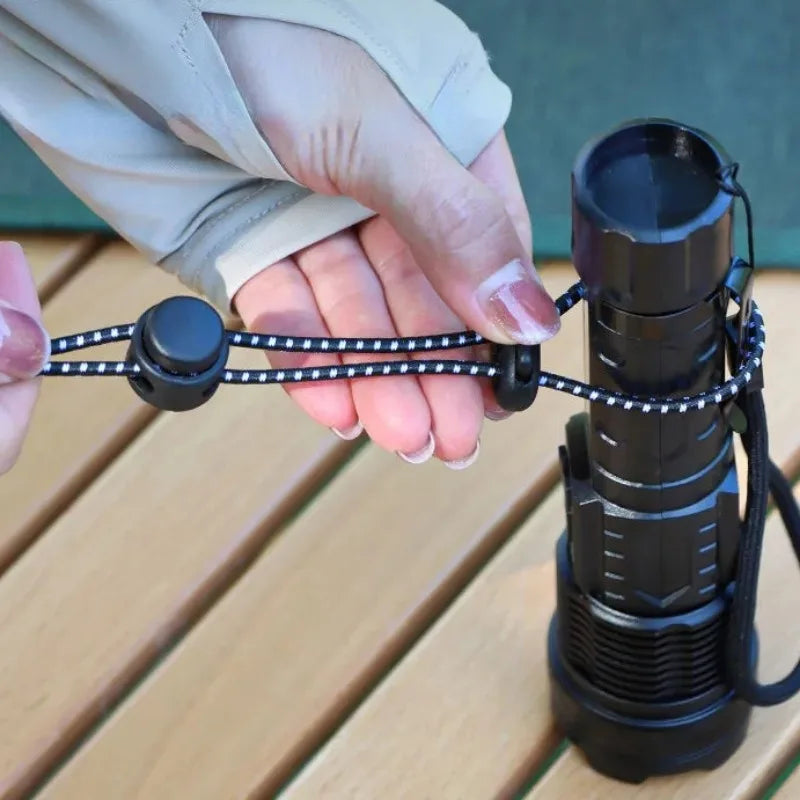 1/5pcs Backpack Walking Stick Holder Trekking Hiking Pole Fixing Tie Cord Rope Outdoor Sports Small Tools for Camping Mountain