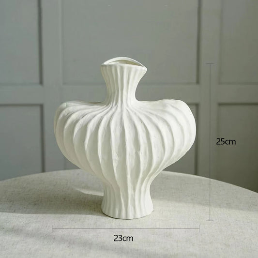 GIEMZA Vases Home Decor Jarrones Decorativos 1PC Plastic Table Floreros Simple Flower Vases for Bouquet