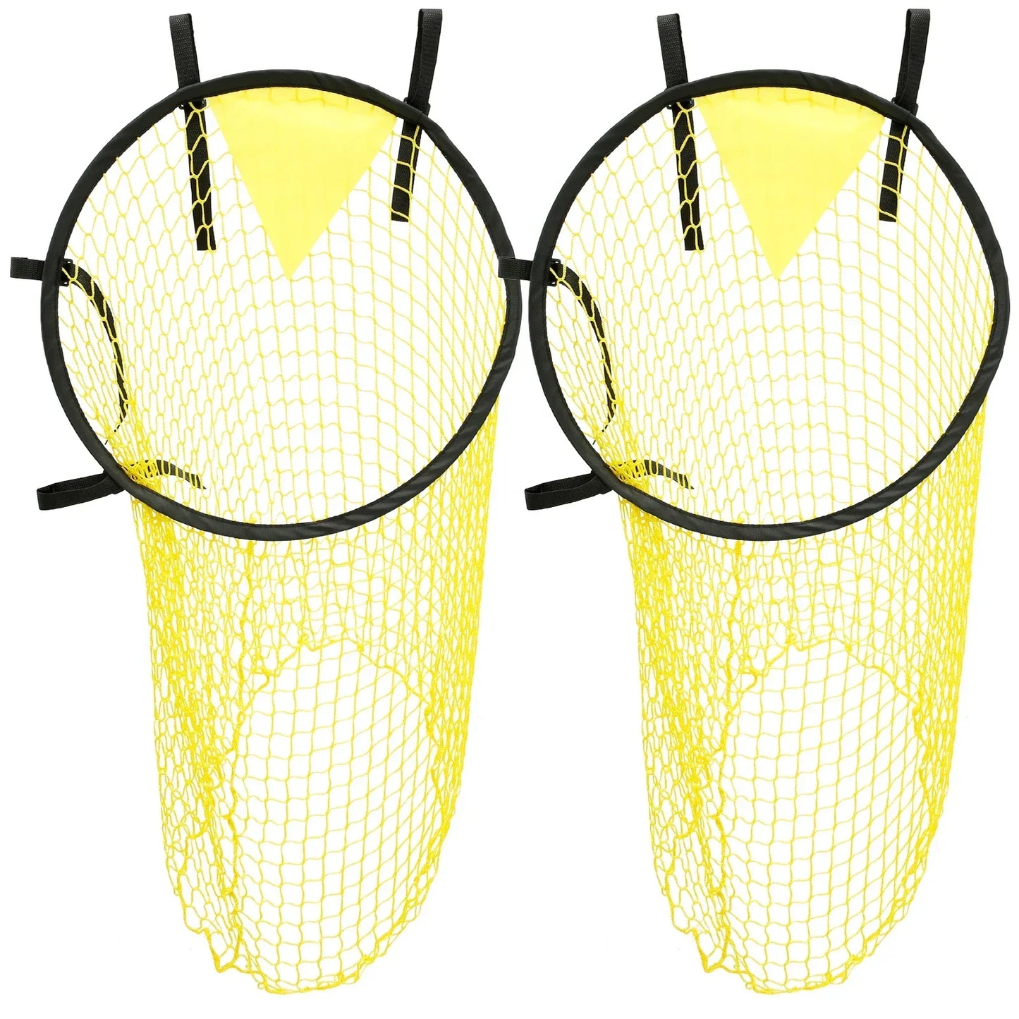 Football Target Net Foldable Football Training Net Easy to Attach and Detach Soccer Goal for Football Training Practice 17x28in