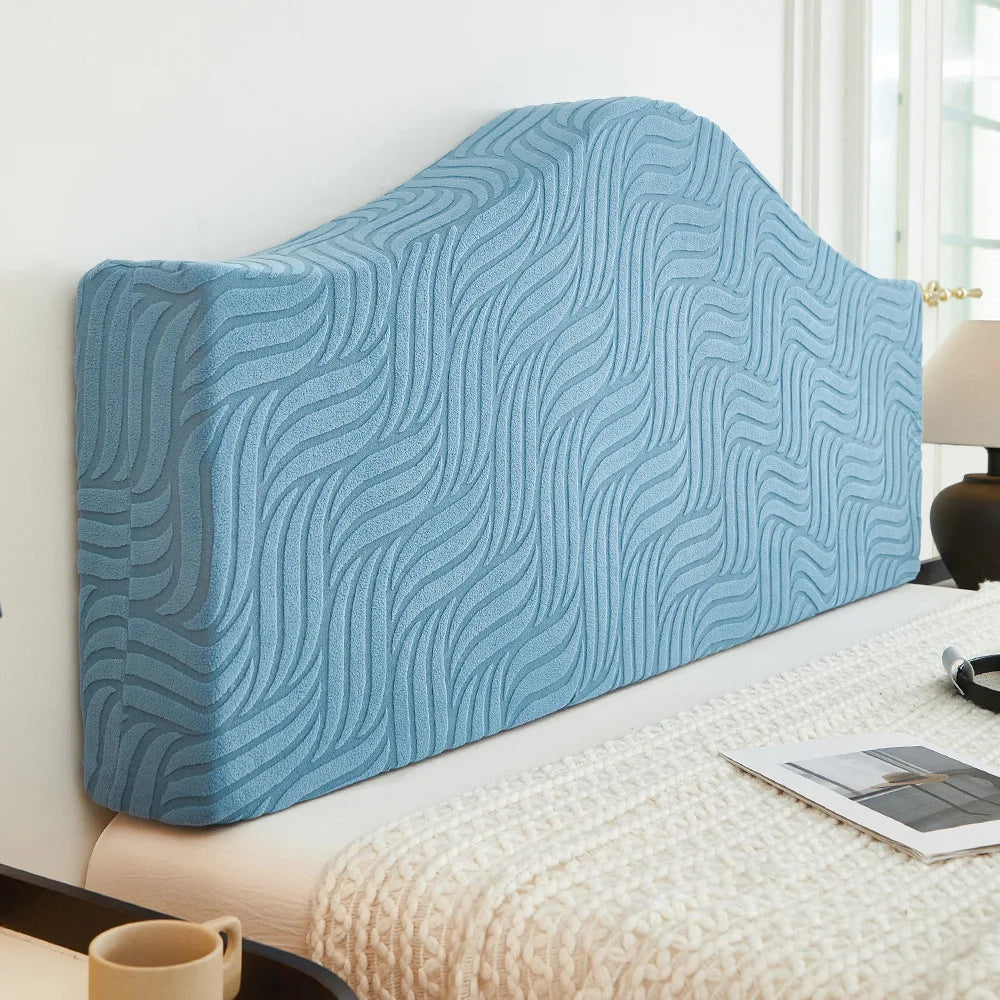 120/150/180/200/220cm Full-inclusive Bedhead Cover Solid Color Bedside Backrest Protection Headboard Dust Cover Bedroom Decor