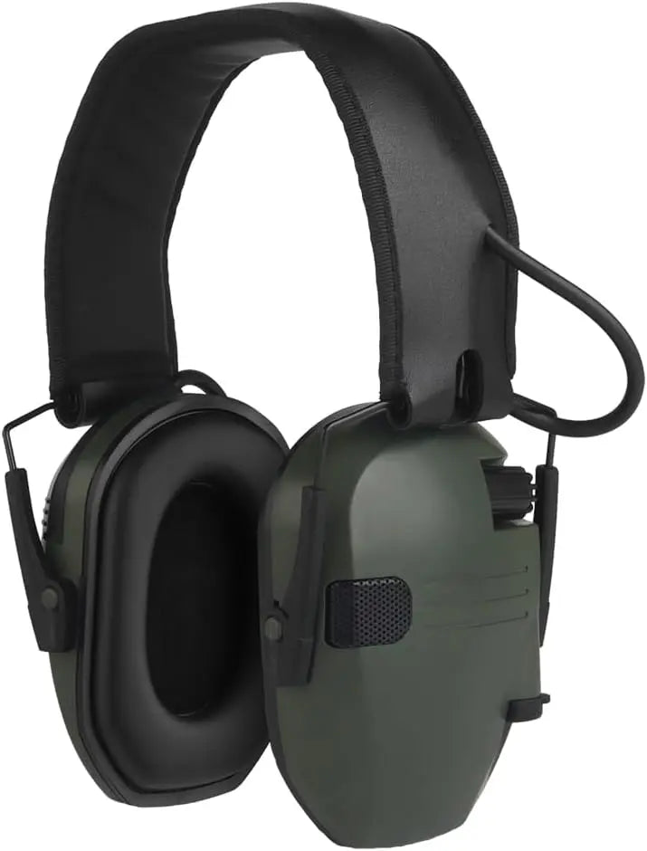 Shooting Training Headset Hunting Ear Protection Earmuffs  Headphone with Noise Reduction Knob Adjustment for Hunting Airsoft