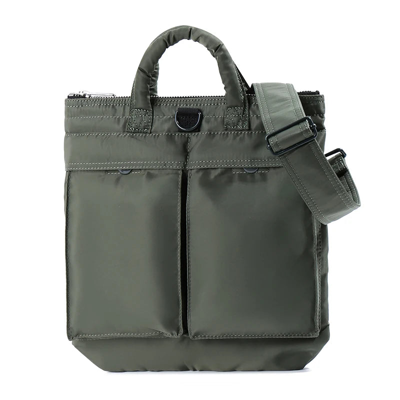 Japanese PX Tanker 2way Helmet Bag Fashion Daily Waist Pack Nylon Cloth Men Single Shoulder Bag Handbag Luxury Bag Waterproof