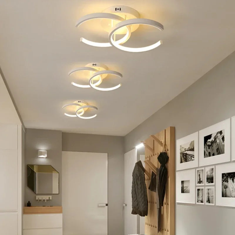 LDE Ceiling Lamp Living Room Bedroom Study Room Corridor Porch Smart Home Decoration Top Lamp Modern Simple Creative Night Light