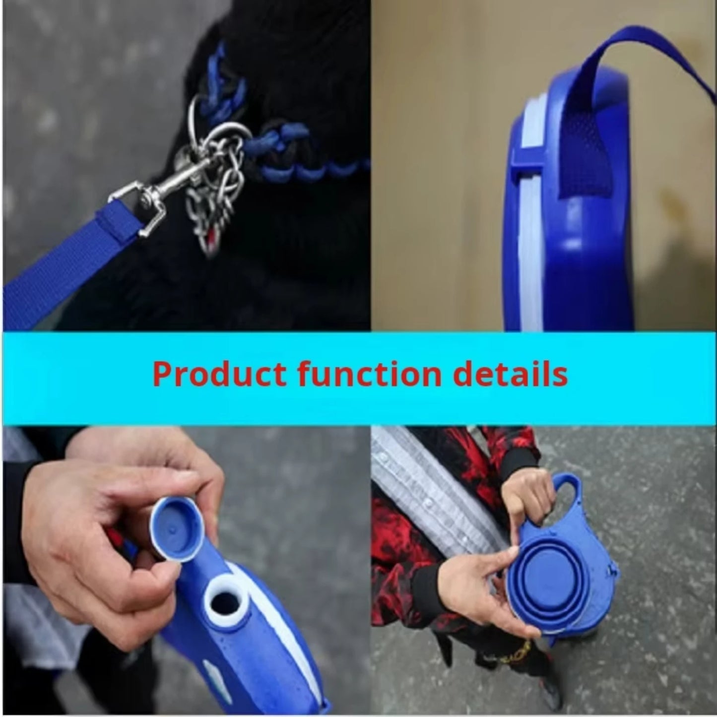 Amazonhot sale pet supplies with  pet leash 3-in-1