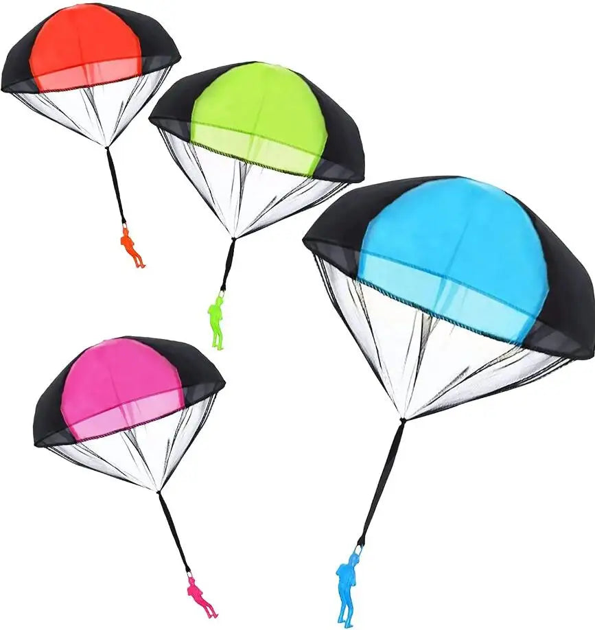 Hand Throw Parachute Army Man Flying Toys for Kids Tangle Free Throwing Toy Parachute kids Outdoor Toys